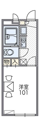 鶴見緑地駅 徒歩11分 2階の物件間取画像